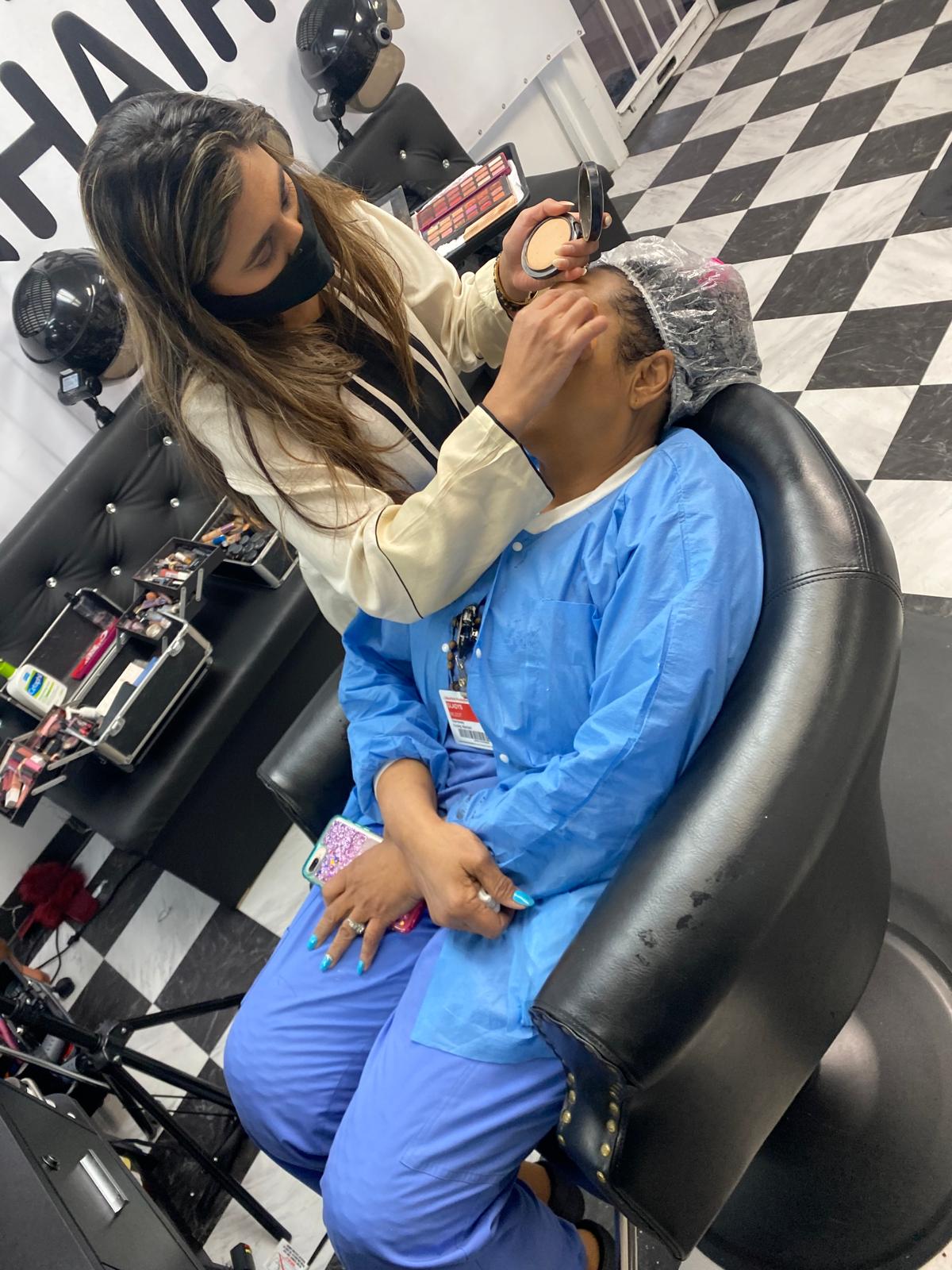 Facials and makeup